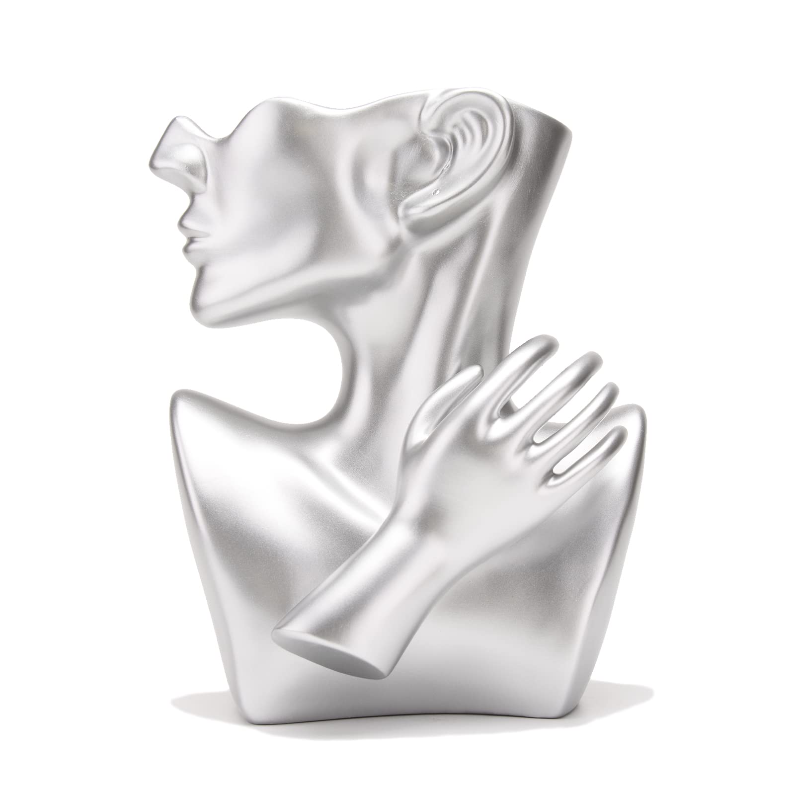 Amazon.co.jp: BRABUD 樹脂ハーフフェイスプランター シルバーヘッド